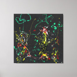 J. P. - Nummer 17 VUURWERK - 1950 - Canvas Afdruk