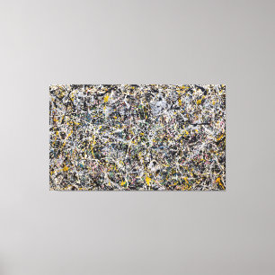 J.P. - Nummer 1 - 1949 - Abstract expressionisme - Canvas Afdruk