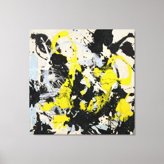 J. P. - Nummer 22 - 1950 - Action painting - Canvas Afdruk (Voorkant)