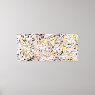 J. P. - Nummer 27 - 1950 - Action painting - Canvas Afdruk