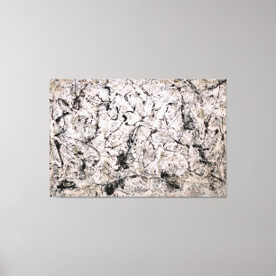 J. P. - Nummer 28 - 1950 - Action painting - Canvas Afdruk