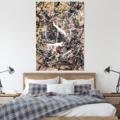 J. P. - Nummer 30 - PARADIJSVOGELS - 1949 - Canvas Afdruk (Insitu (Slaapkamer))