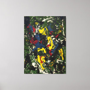 J. P. - Nummer 3 - 1948 - Abstract expressionisme Canvas Afdruk