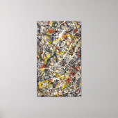 J.P. - Nummer 3 TIJGER - 1949 - Action painting Canvas Afdruk (Voorkant)