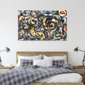 J. P. - OCEAANGRIJSHEID - 1953 - Abstract - Canvas Afdruk (Insitu (Slaapkamer))