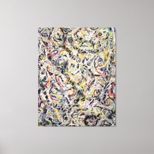 J. P. - OGEN IN DE HITTE - 1946 - Action painting- Canvas Afdruk