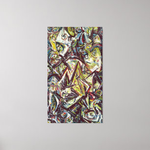 J. P. - ONRUSTIG KONINGIN - 1945 - Abstract - Canvas Afdruk