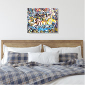 J. P. - Pasiphaë - 1943 - Abstract expressionisme Canvas Afdruk (Insitu (Slaapkamer))