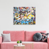 J. P. - Pasiphaë - 1943 - Abstract expressionisme Canvas Afdruk (Insitu (Woonkamer))