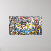 J. P. - Pasiphaë - 1943 - Abstract expressionisme  Canvas Afdruk (Voorkant)