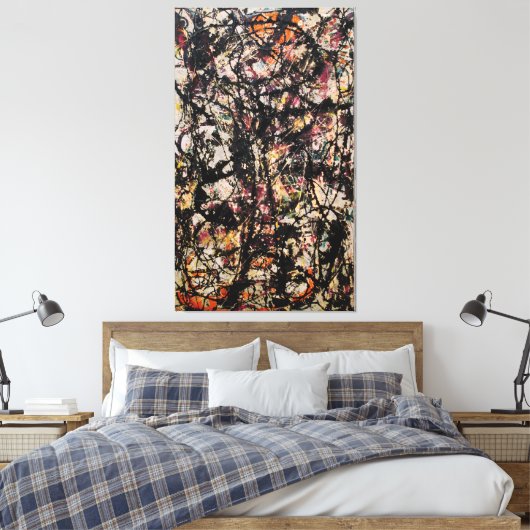 J. P. - SHOOTING STAR - 1947 - Abstract - wordt Canvas Afdruk (Insitu (Slaapkamer))