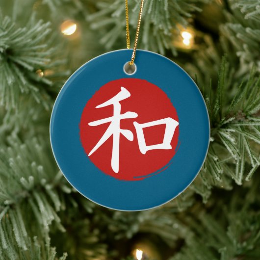 J-Peace Keramisch Ornament (Boom)