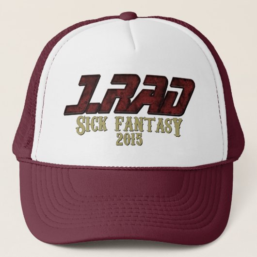 J.Rad Sick Fantasy Trucker Hat Trucker Pet (Voorkant)