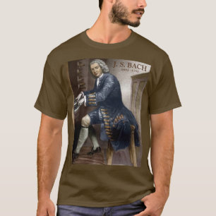 J. S. Bach 1685 - 1750 op het Silbermann-orgel T-shirt