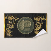 J. S. Bach Herdenkingsgeschenk Gast Bad Handdoek (Handdoek)