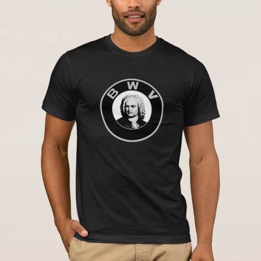 J.S. Bach T-shirt (Voorkant)