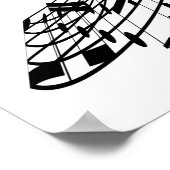 J.S.Bach's Cello Suite Poster (Hoek)