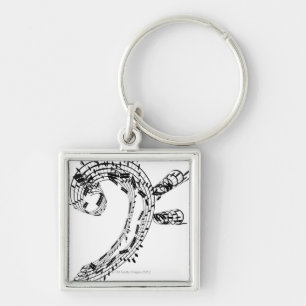 J.S.Bach's Cello Suite Sleutelhanger