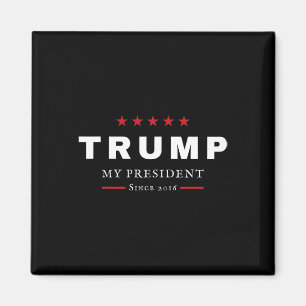 J Trump is mijn President sinds 2016 Maga Patrioti Magneet
