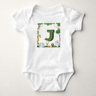 J voor Jungle Romper