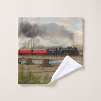 JA1271 over de Otaki-rivier, NZ Washandje