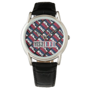 Ja 2 Trump 2020 Presidentiële verkiezingen Republ Horloge