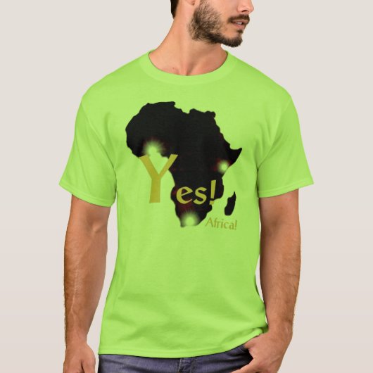 Ja Africa T Shirt (Voorkant)