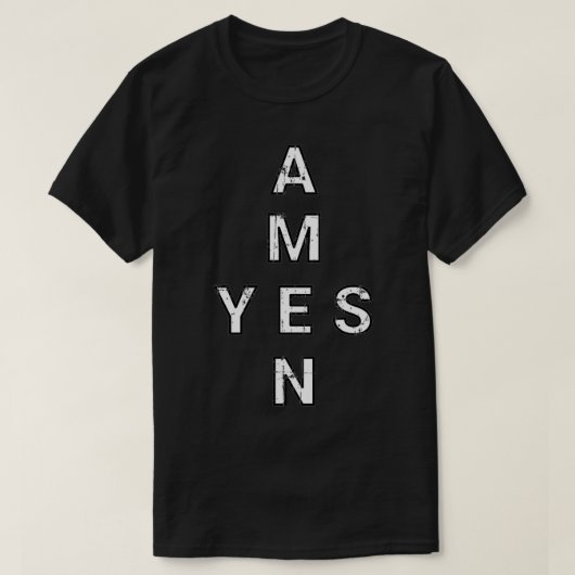 Ja & Amen T-shirt (Design voorkant)