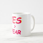 Ja > Angst voor koffie Mok (Voorkant rechts)