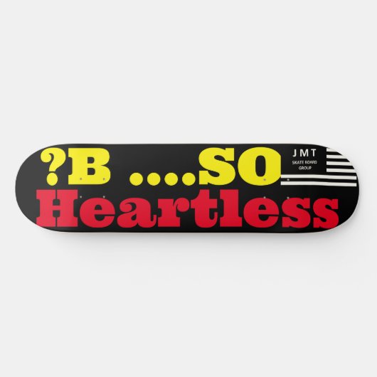 Ja? B ..HARTELOOS JMT 8 1/2"Skateboarddek Skateboard (Horizontaal)