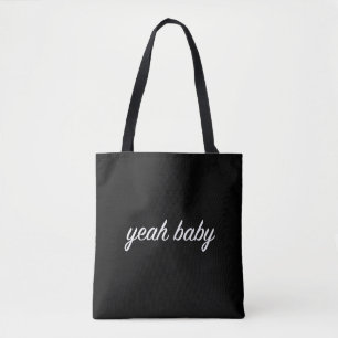 Ja baby canvas tas-slijmtumblaas esthetisch draagtas