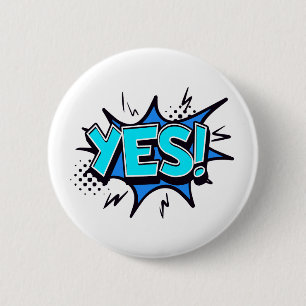 JA Badge Ronde Button 5,7 Cm