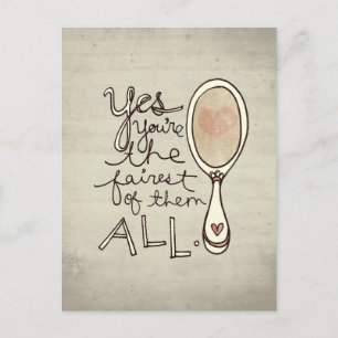 ja bent u het eerlijkst briefkaart