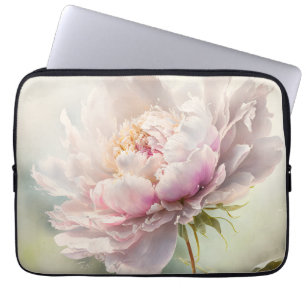 Ja. Bloemen achtergrond. Lentebloesem. Laptop Sleeve