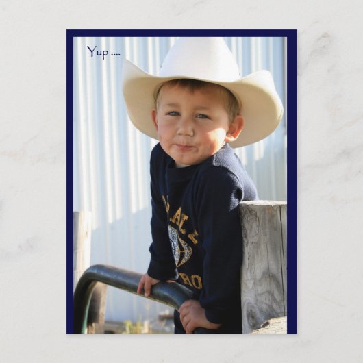 Ja...... briefkaart (Voorkant)