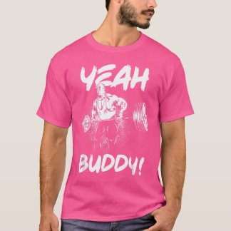 Ja Buddy Ronnie Coleman Barbell Row Gym Motivati T-shirt