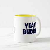 JA BUDDY!!! TWEEKLEURIGE KOFFIEMOK (Voorkant rechts)
