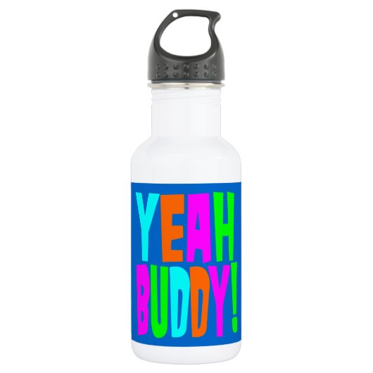 Ja, Buddy. Waterfles (Voorkant)