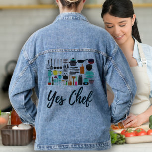 Ja Chef Blauw Denim Jean Jas Jacket