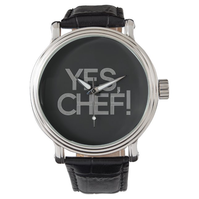 Ja, Chef! Horloge (Voorkant)