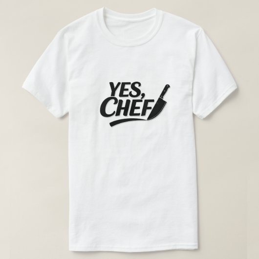 JA Chef! T-shirt (Design voorkant)