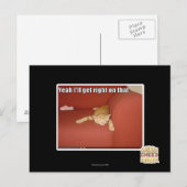 Ja, daar kom ik wel op terug. briefkaart (Voorkant / Achterkant)