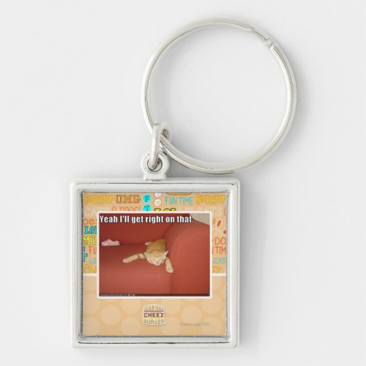 Ja, daar kom ik wel op terug. sleutelhanger (Voorkant)