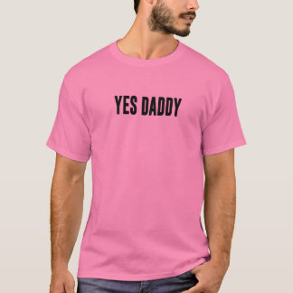 JA DADDY - Vet ontwerp in zwart T-shirt