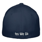 Ja, dat hebben we gedaan geborduurde pet (Achterkant)