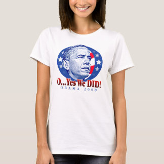 Ja, dat hebben we gedaan. T-shirt