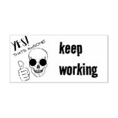 ja , dat is onzin , blijf werken met een rubberste 	rubberstempel (Afrduk)