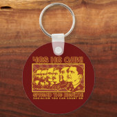 Ja, dat kan hij. Comrade Obama Spoof Sleutelhanger (Voorkant)