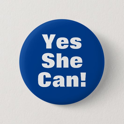 Ja, dat kan ze! ronde button 5,7 cm (Voorkant)