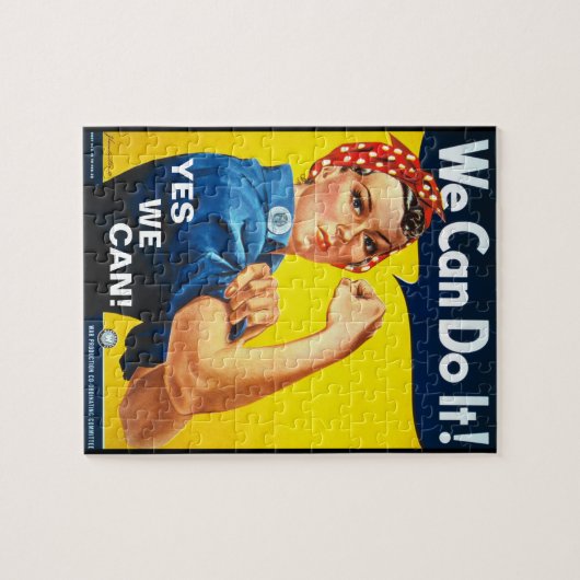 Ja, dat kunnen we. Motovationeel Legpuzzel (Horizontaal)